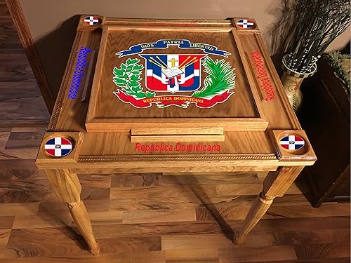República Dominicana Mesa Dominicana con el Escudo -MVP