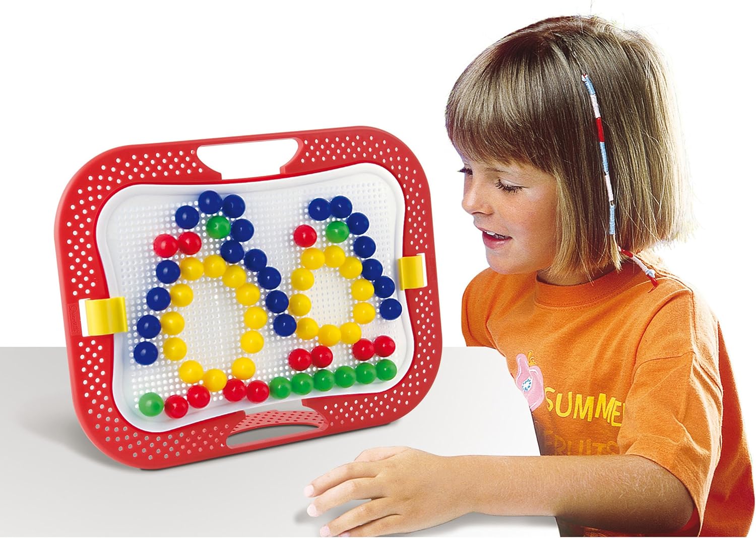 Quercetti 0905 Quercetti-0905 Fantacolor Design d.20, Kids' Mosaic Kits-STEAM Toy