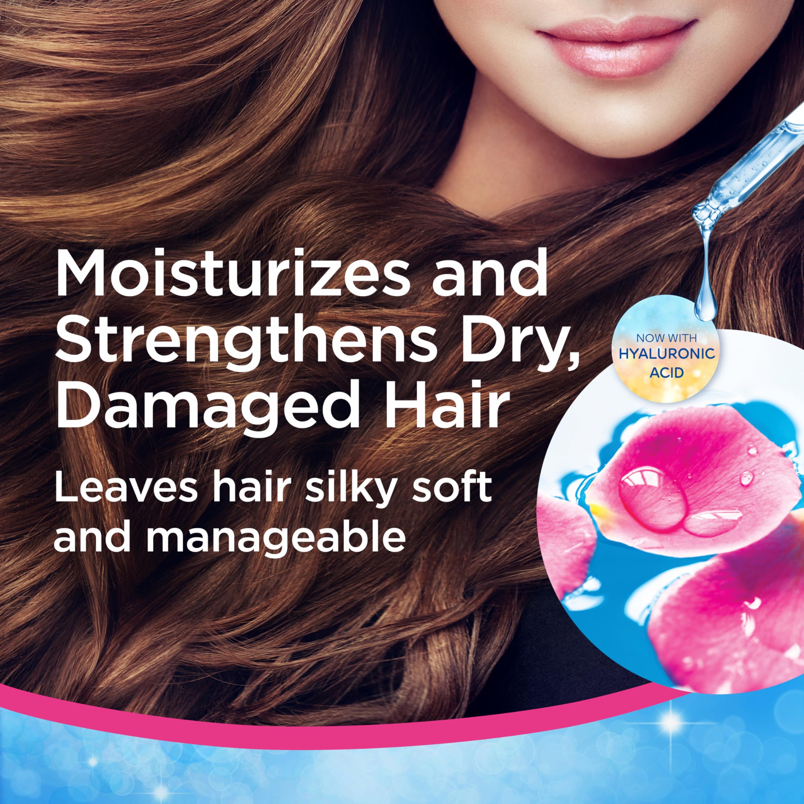 FINESSE Moisturizing Shampoo for Dry or Damaged Hair, 24 Fl Oz, 3 Pack