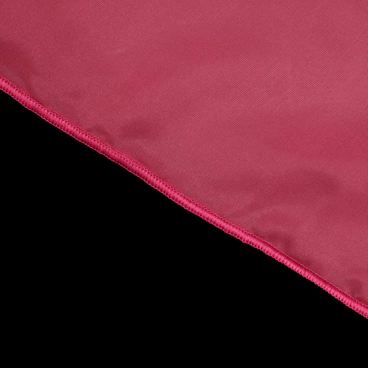 ESLIR Curtains with Tabs Window Curtain Transparent Voile Berry W x H 140 x 245 cm Pack of 1, W 55.1" x L 96.5" (1 Panels) - Image 3