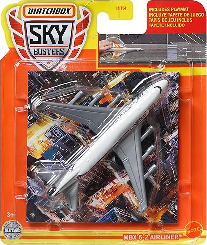 Miniatura 2 de Matchbox Sky Busters Twin Engine Blaze Buster 70 Años