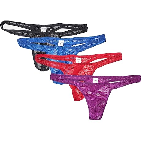 1 ONEFIT Men's Ice Silk Lace Thongs