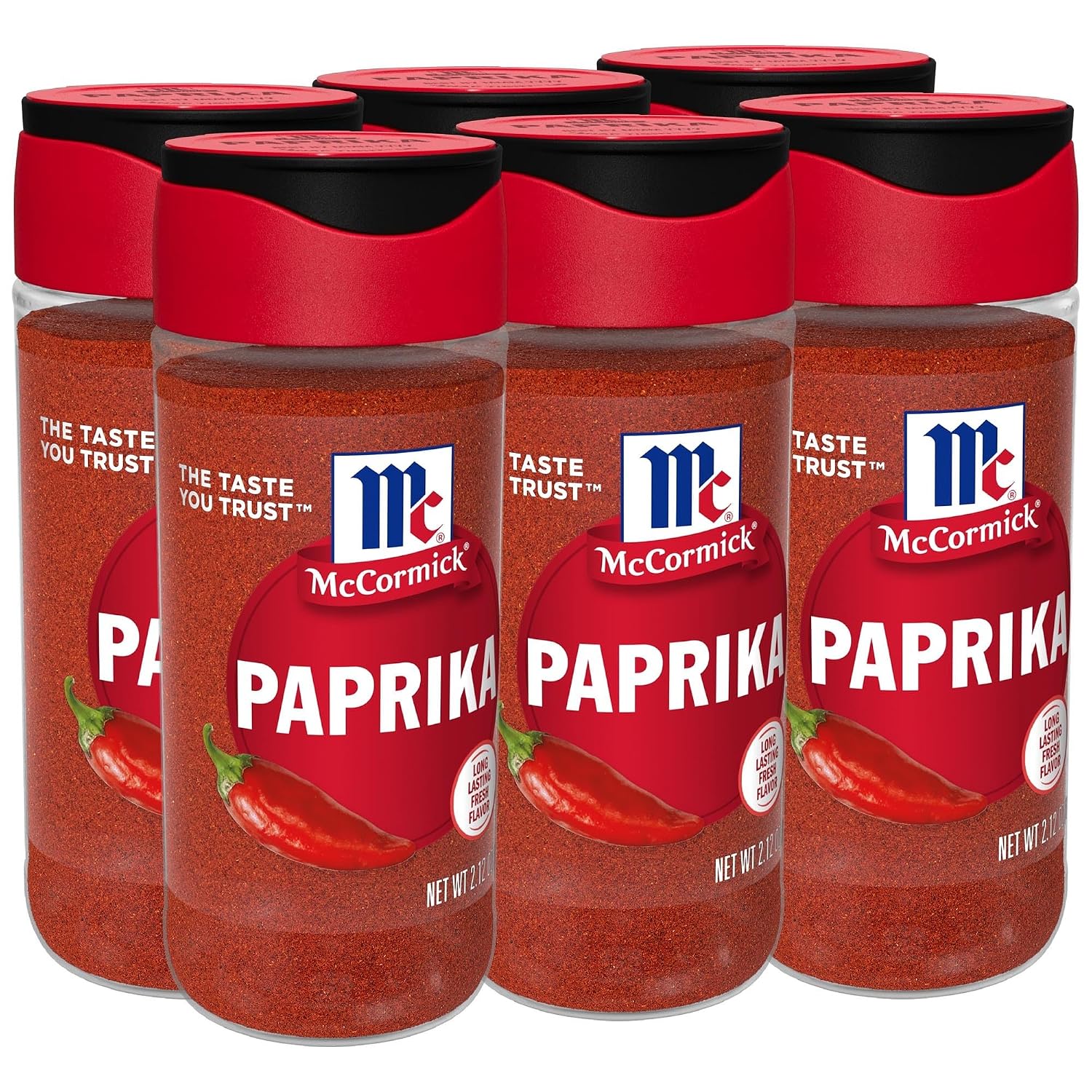 McCormick Paprika, 2.12 oz (Pack of 6)