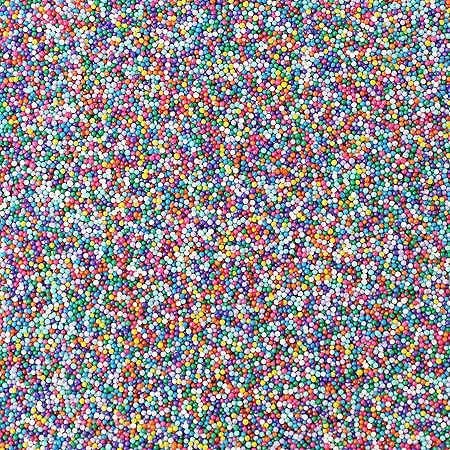 Nonpareil Sprinkles| Blue Purple Pink Rainbow Non Pareils| Cool Rainbow Nonpareil Sprinkles Mix| Cake Cupcake Cookie Decoration Nonpareils Sprinkles| Ice Cream Candy Birthday Nonpareil Sprinkles, 4oz