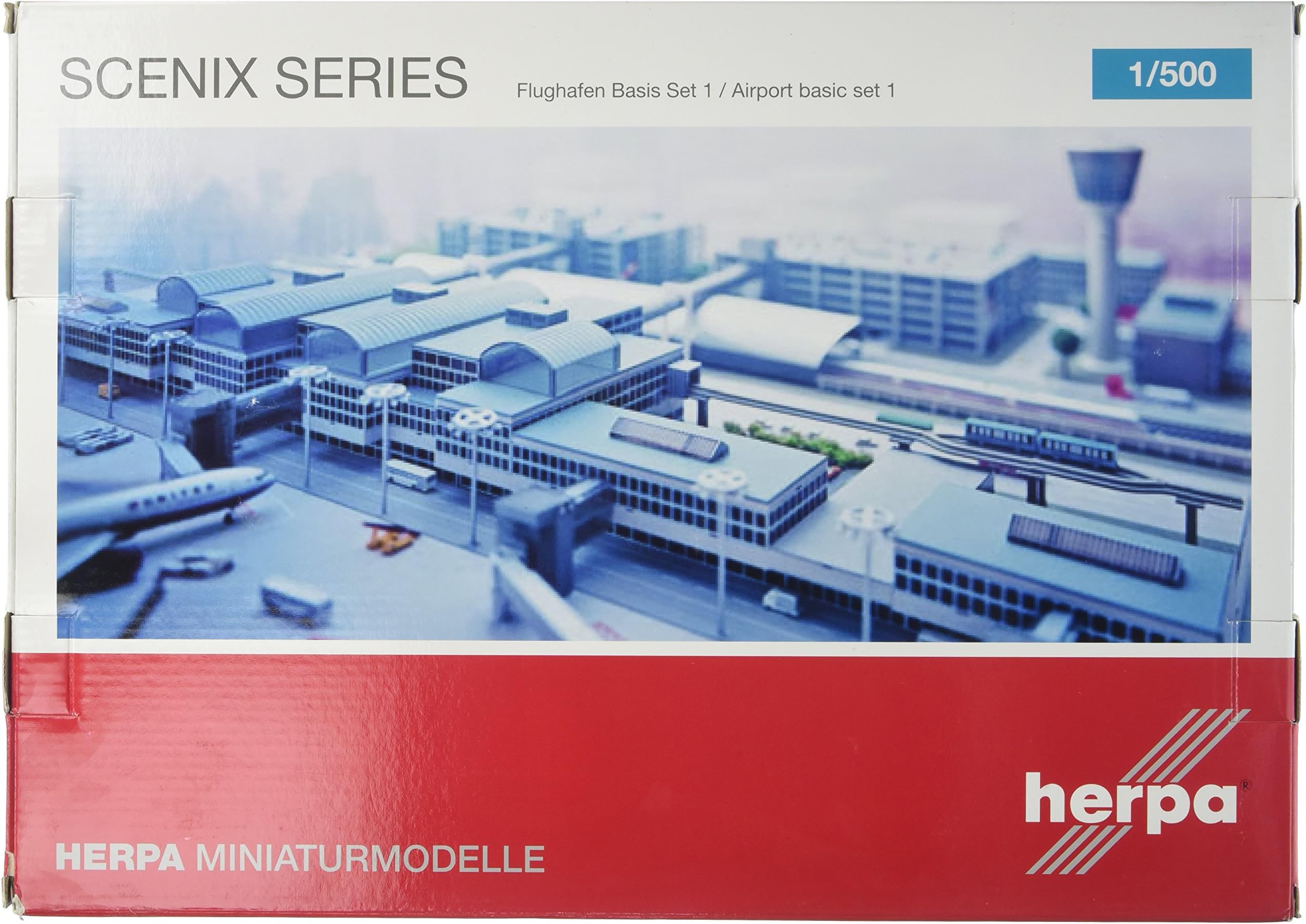 Wings Scenix Series Airport Basic Set 1 1/500 Scale 520362