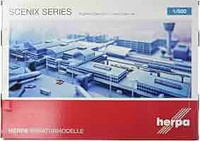 航空機・ヘリコプター herpa Airport Buildings I 1:500 Herpa Wings 1:500 Airport Buildings Construction Kit Art.-No
