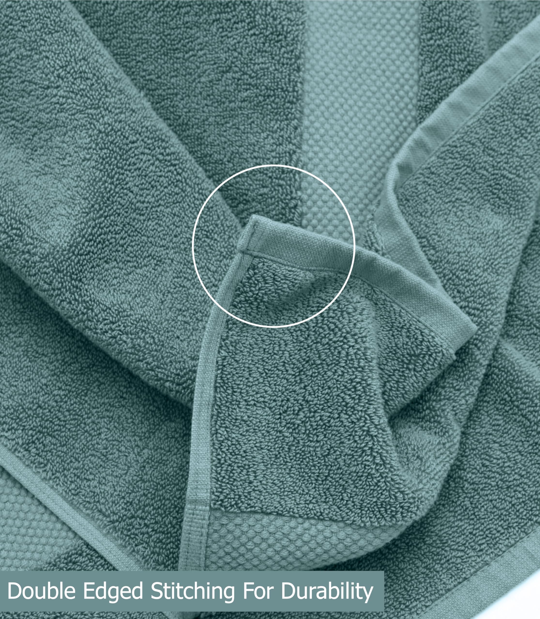 COTTON CRAFT Hotel Spa - Juego de 2 toallas extragrandes extragrandes de 40 x 80 pulgadas, peso pesado de 700 g/m², algodón puro hilado en anillo de 2 capas, suave, absorbente, uso diario, fácil