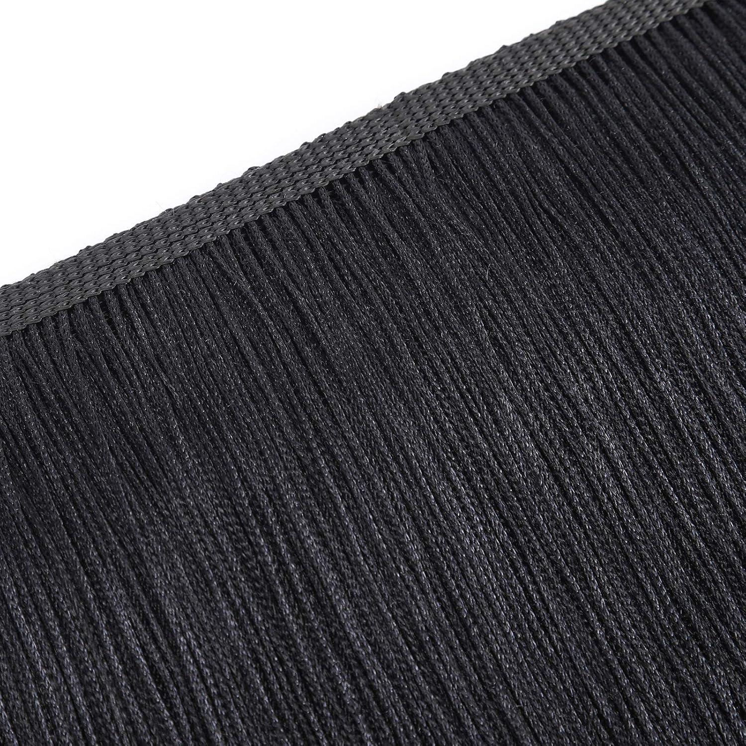 10 Yards Sewing Fringe Trim - Fringe Tassel 15cm Width for Skirt Wedding Dress Lamp Shade Decoration(Balck) : Everything Else