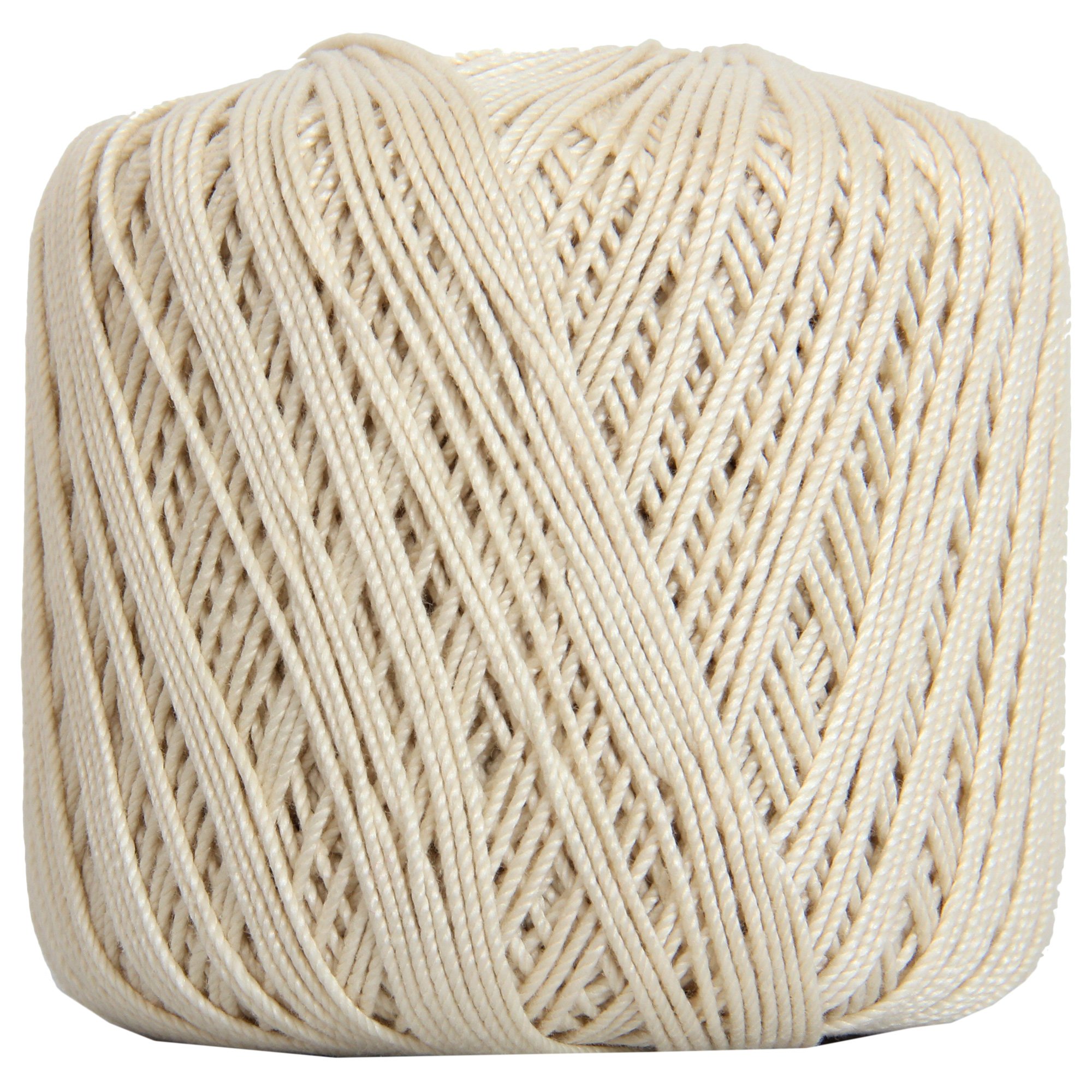 ThreadArt 100% Cotton Crochet Thread Size 3, Natural 2