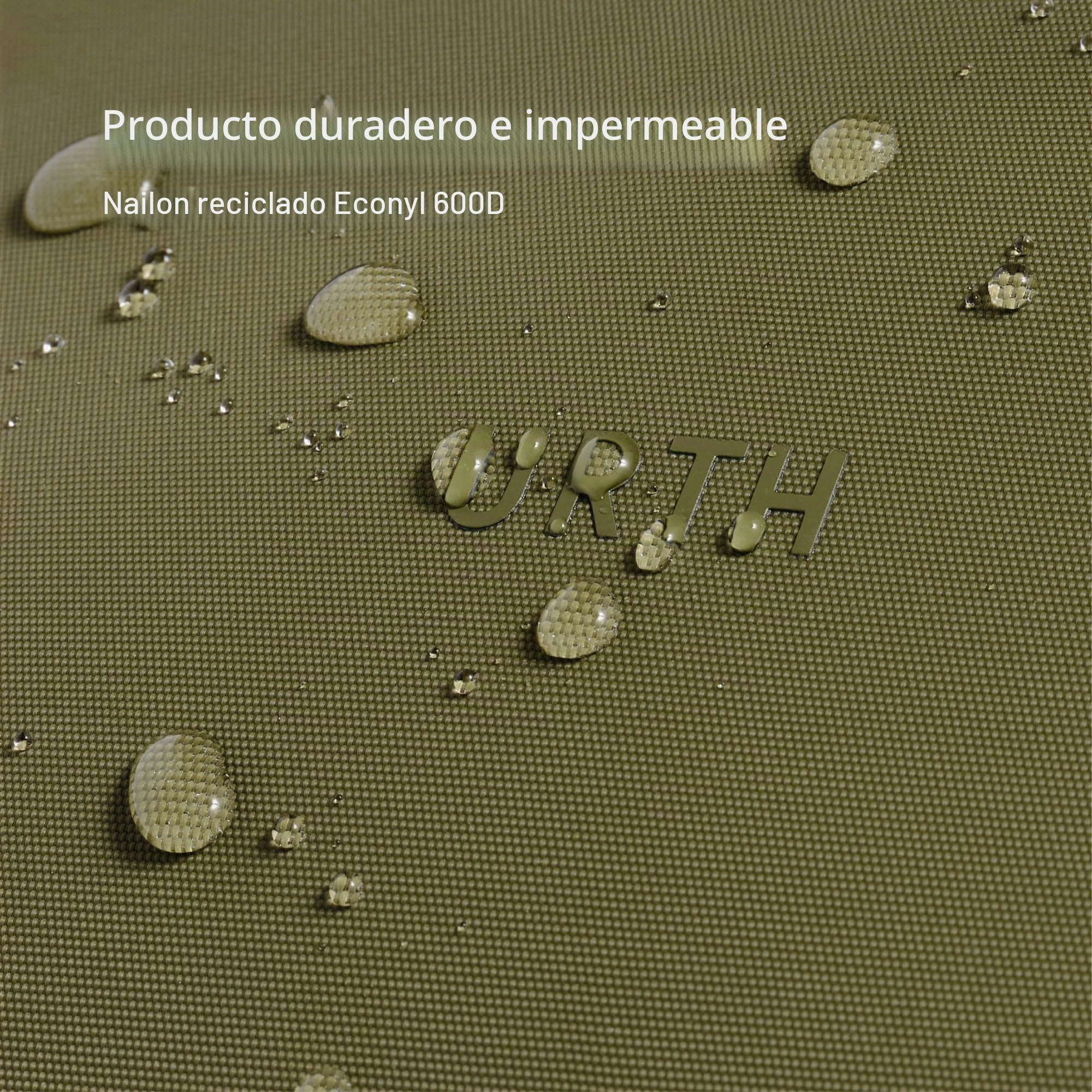 Urth Dolomite 8L Gran Bandolera para Cámara – Resistente al Agua, Reciclada, Versátil para DSLR, Fotografía y Uso Diario (Verde)