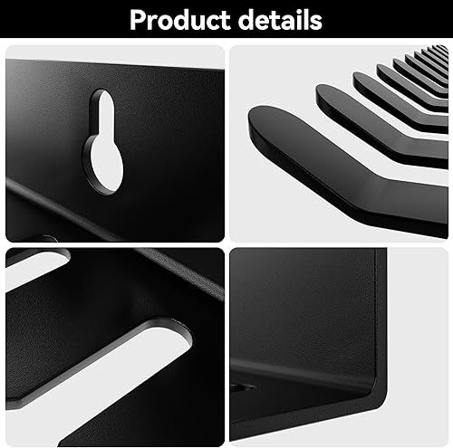 Miniatura 5 de 19 ranuras para colgar cables y organizador de pared, soporte para cables, organizador de cables, almacenamiento de estudio, ranuras de ancho de 5.5