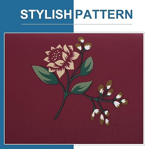 Miniatura 3 de Uxcell - Fundas para sofá de una, dos, tres y cuatro plazas, tejido elástico de poliéster y licra con forma fina, Tela mezcla de poliéster, Vino