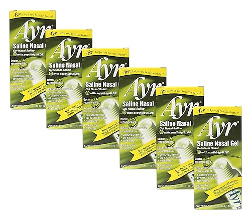 Ayr Gel nasal salino 0.5 oz (cantidad de 6)