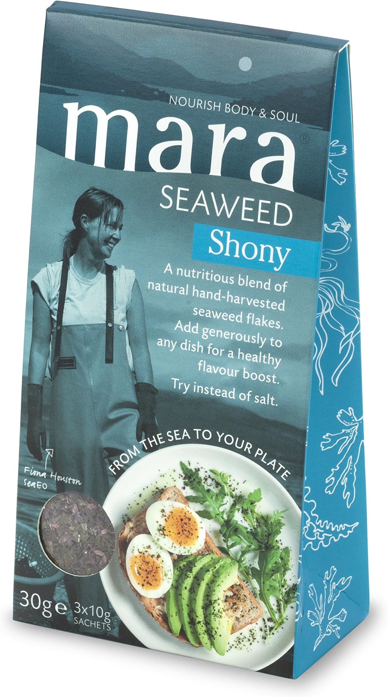 Mara Seaweed Shony Flakes Pouch 30g