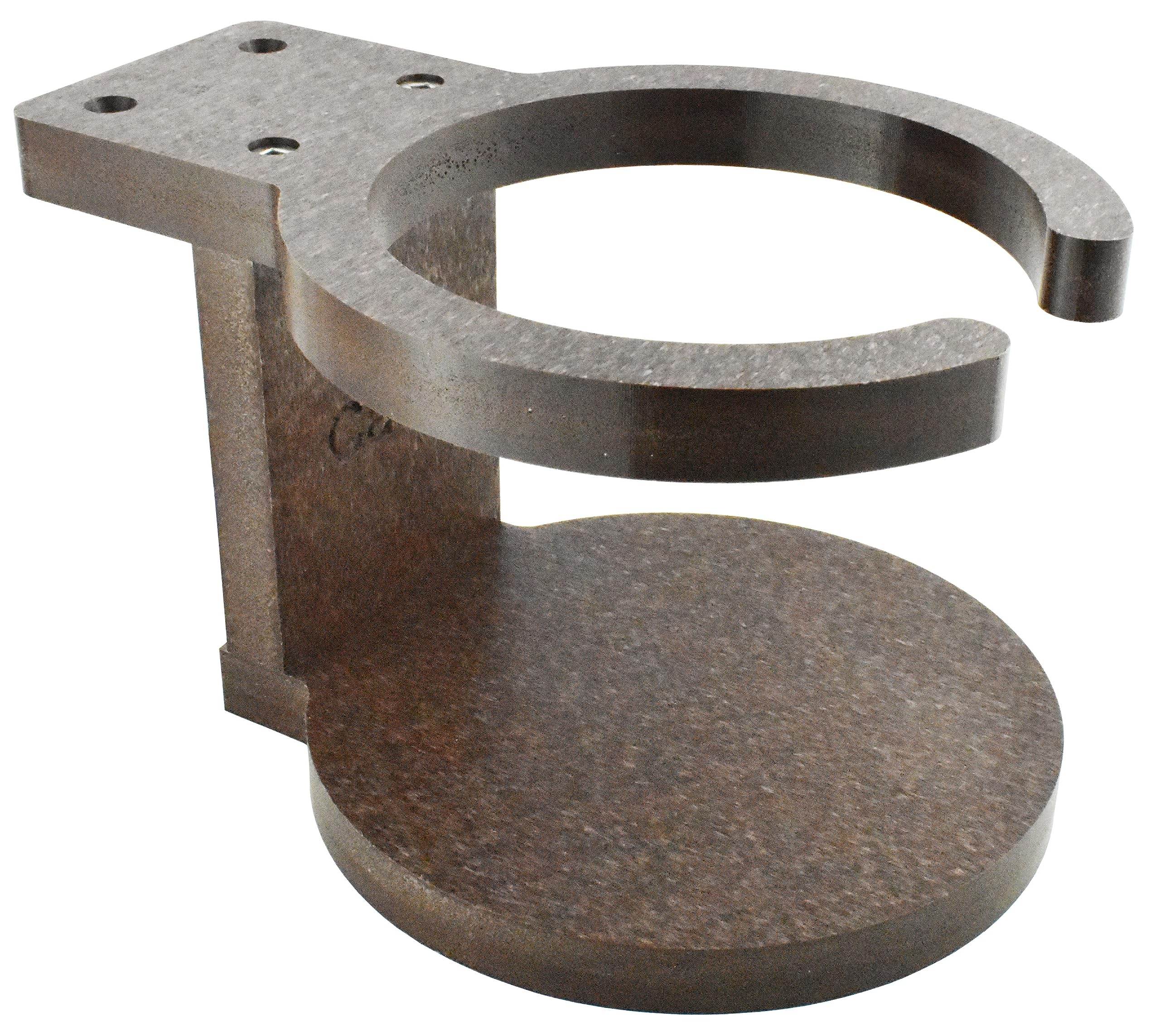 Poly Cup Holder for Adirondack Chair or Patio, Fits Standard- Large Cups (1 Pack, Tudor Brown)