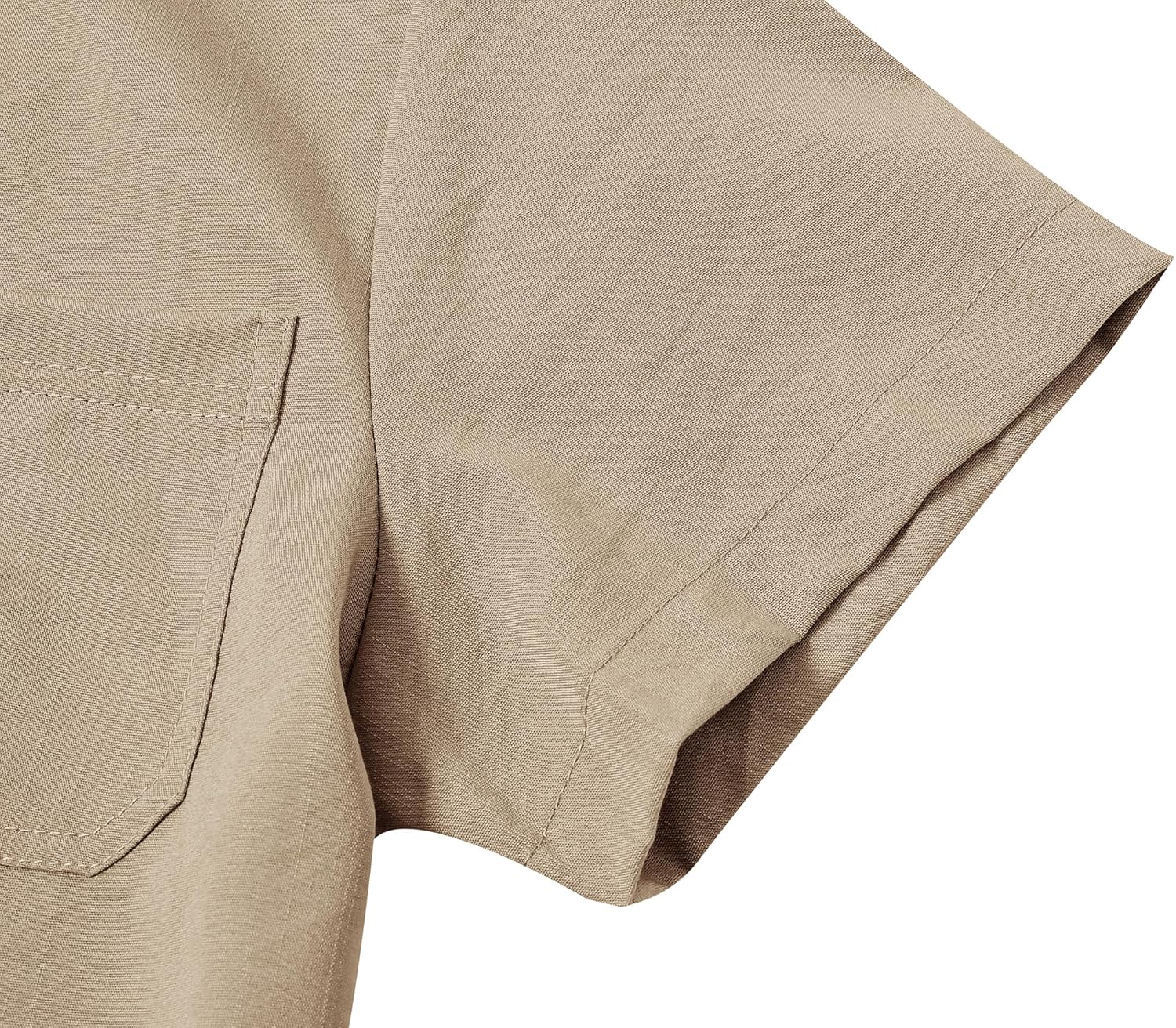 MoFiz Boys Short Sleeve Button Down Shirts Collared Beach Shirt - Image 5