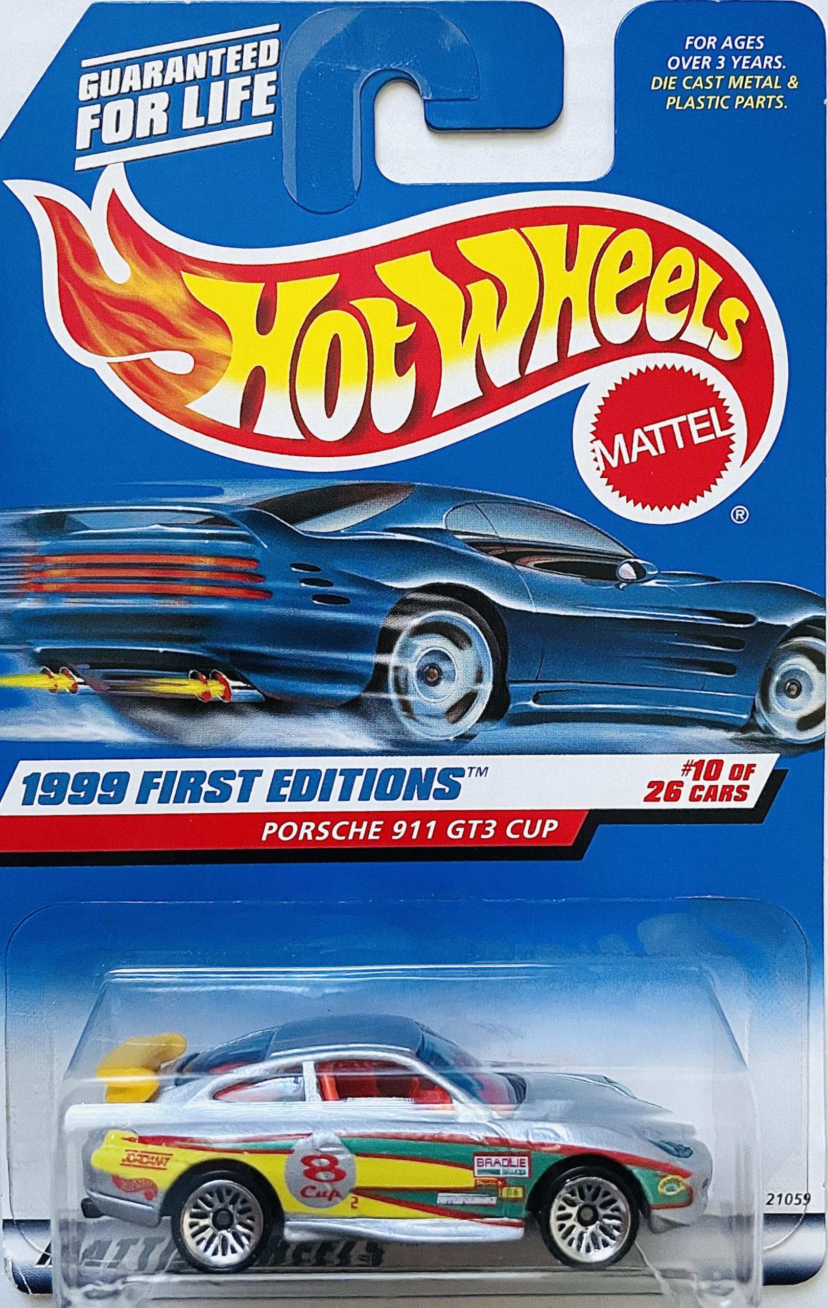 Amazon.com: Hot Wheels 1999: First Editions Porsche 911 GT3 CUP 1