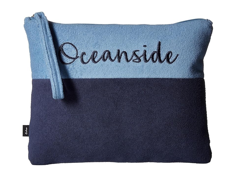 

Echo Design Terry Cloth Bikini Bag (Navy) Handbags
