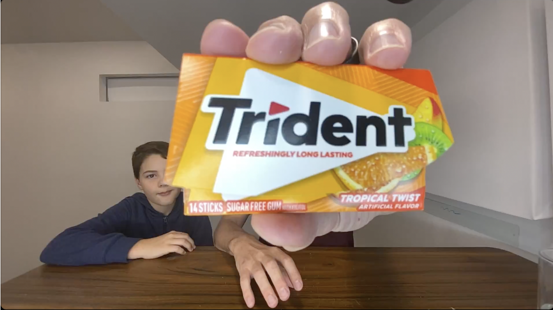 TASTE TEST Trident Tropical Twist Sugar Free Gum