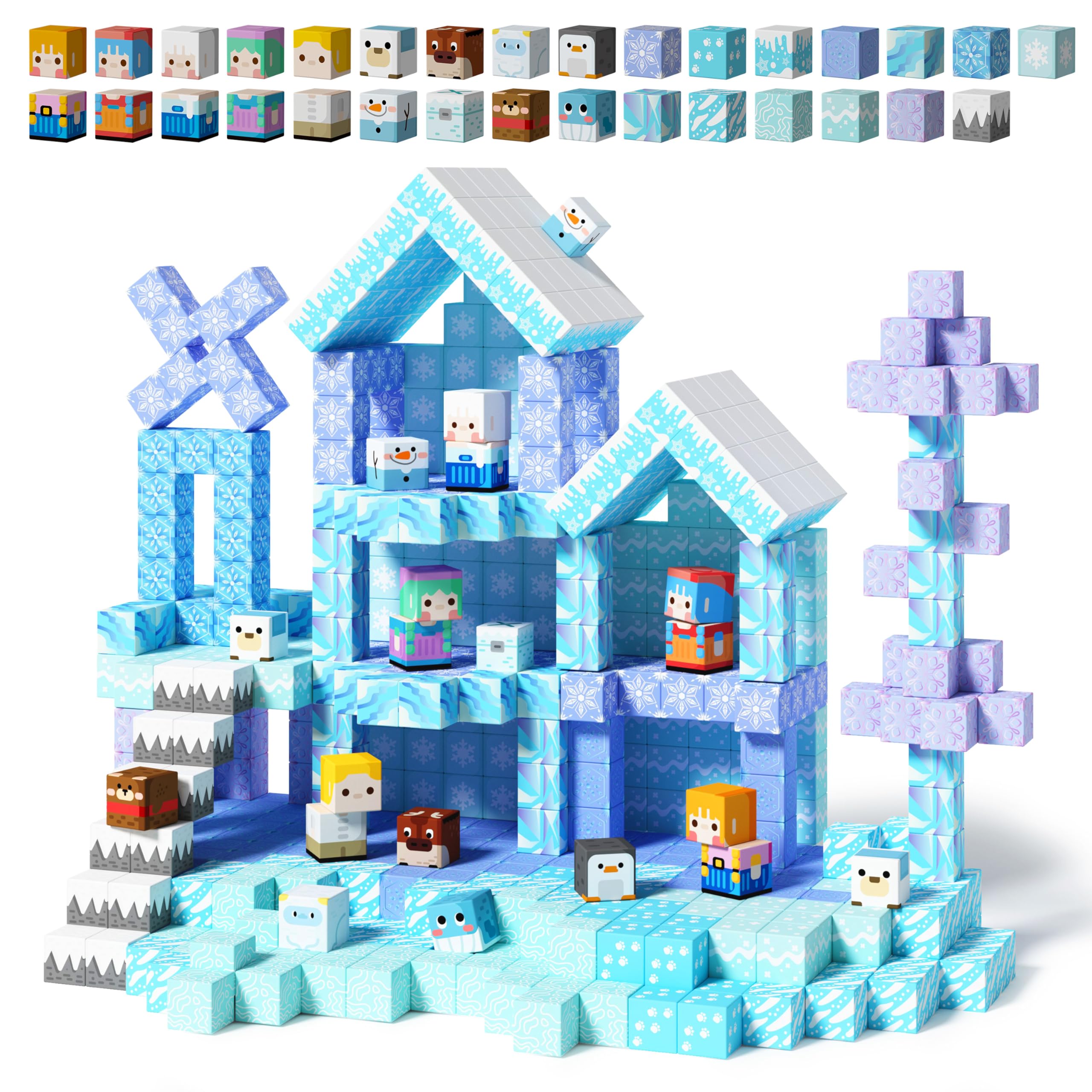 Amazon.com: GobiDex 100PCS Magnetic Blocks Magnet Building Toys