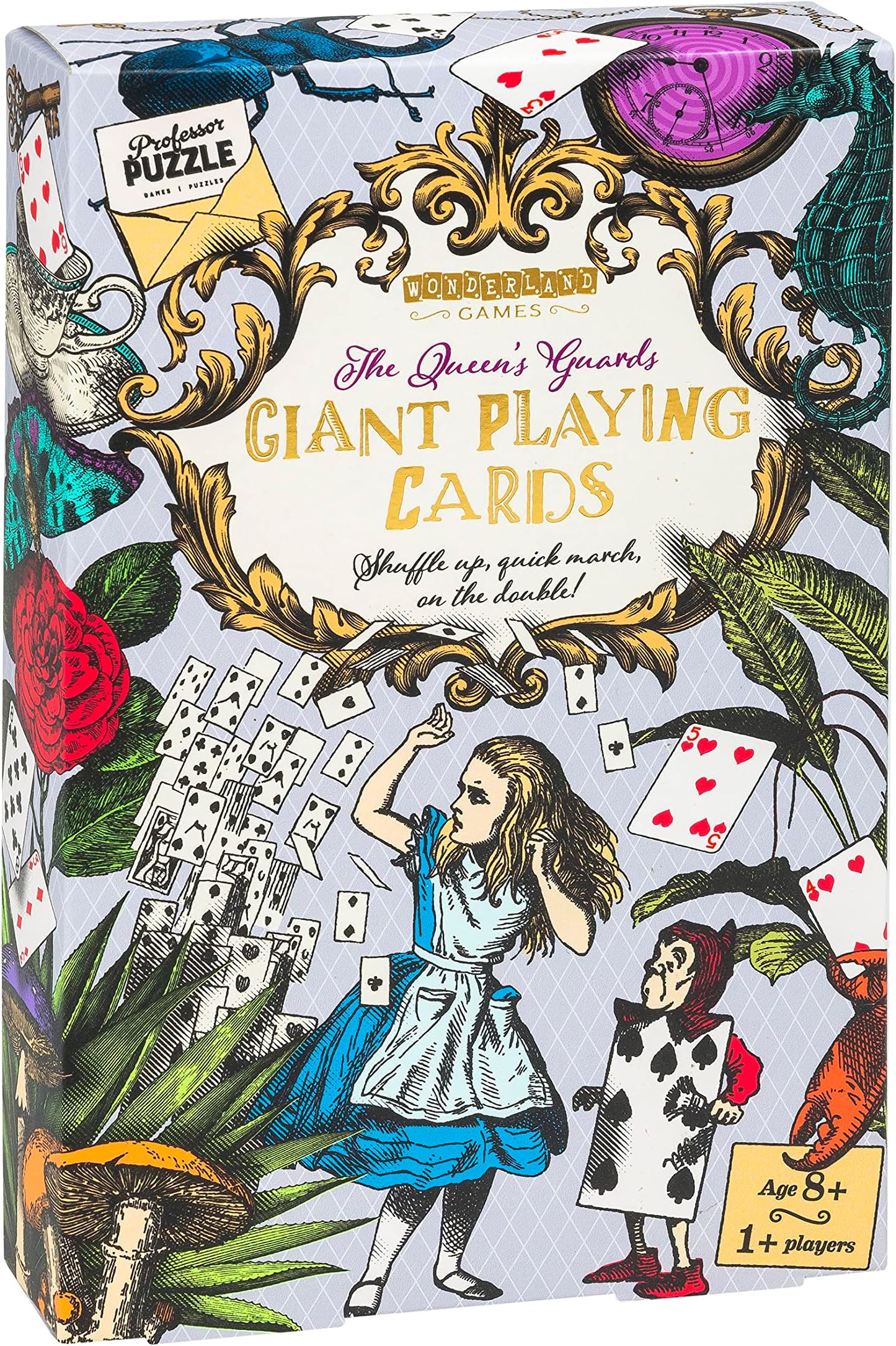 Professor PUZZLE The Queen's Guards Giant Playing Cards