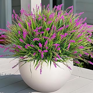 Artificial 12 Bundles UV Resistant Fake Monkey Grass