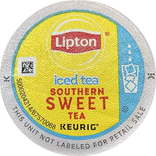 Lipton Southern Sweet Tea K-Cup para cafeteras Keurig, 54 unidades