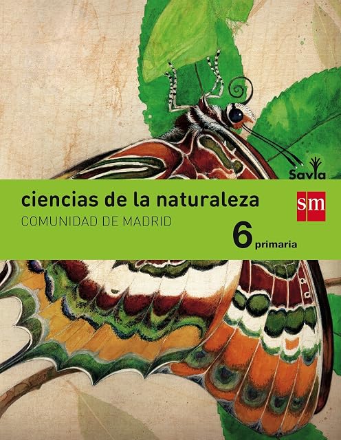 Portada de Ciencias de la naturaleza. 6 Primaria. Savia. Madrid