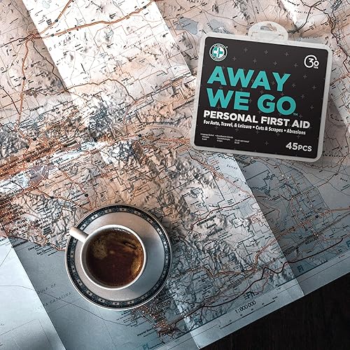 Miniatura 6 de Be Smart Get Prepared - Kit de primeros auxilios para automóviles, suministros de emergencia médica equipado con curitasalmohadillas de