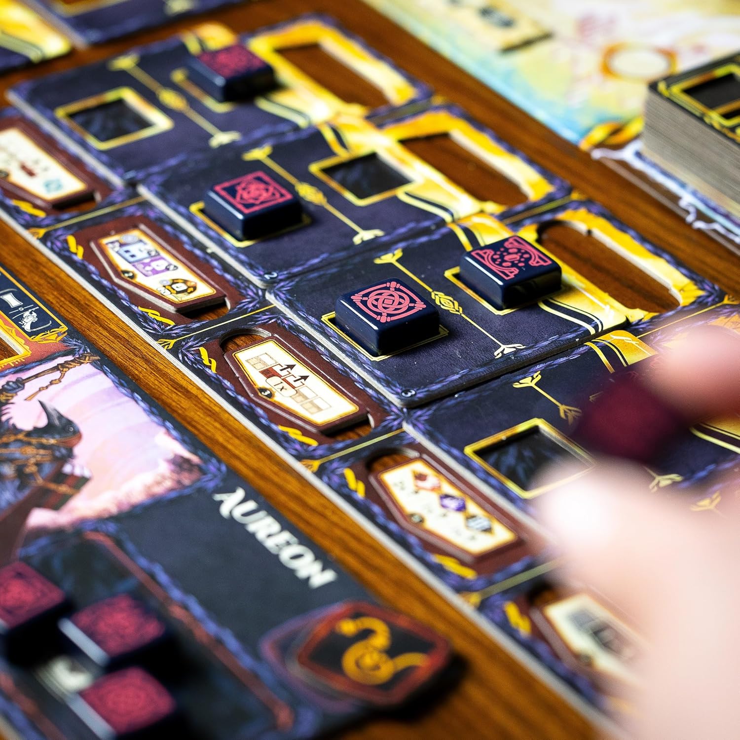 an Age Contrived | Competitive Board Game of Engine Building & Fantasy Gods | Made by Bellows Intent (Core Edition)