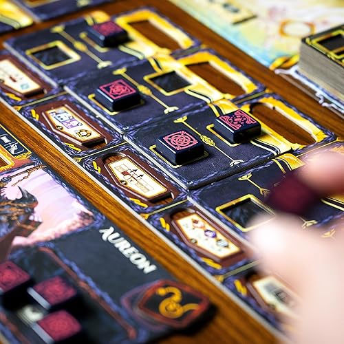 Miniatura 3 de an Age Contrived  Juego de mesa competitivo de construcción de motores y dioses de fantasía  Fabricado por Bellows Intent (Edición Core)