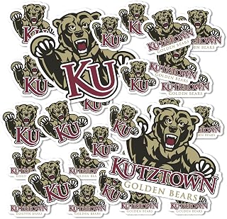 Desert Cactus Kutztown University Sticker Golden Bears KU Vinyl Decals Laptop Water Bottle Car Scrapbook T1 (Type 1-1)