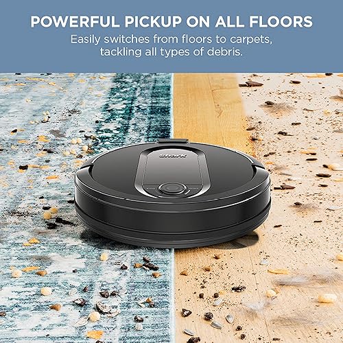 Miniatura 7 de Shark IQ Robot Vacuum AV1002AE con base autovaciante XL, cepillo autolimpiable, navegación avanzada, Wi-Fi, compatible con Alexa, 2ª generación