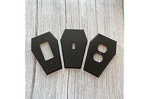 Eerie Coffin Light Switch Cover: Unveiling a Spooky Haven for Gothic Home Decor