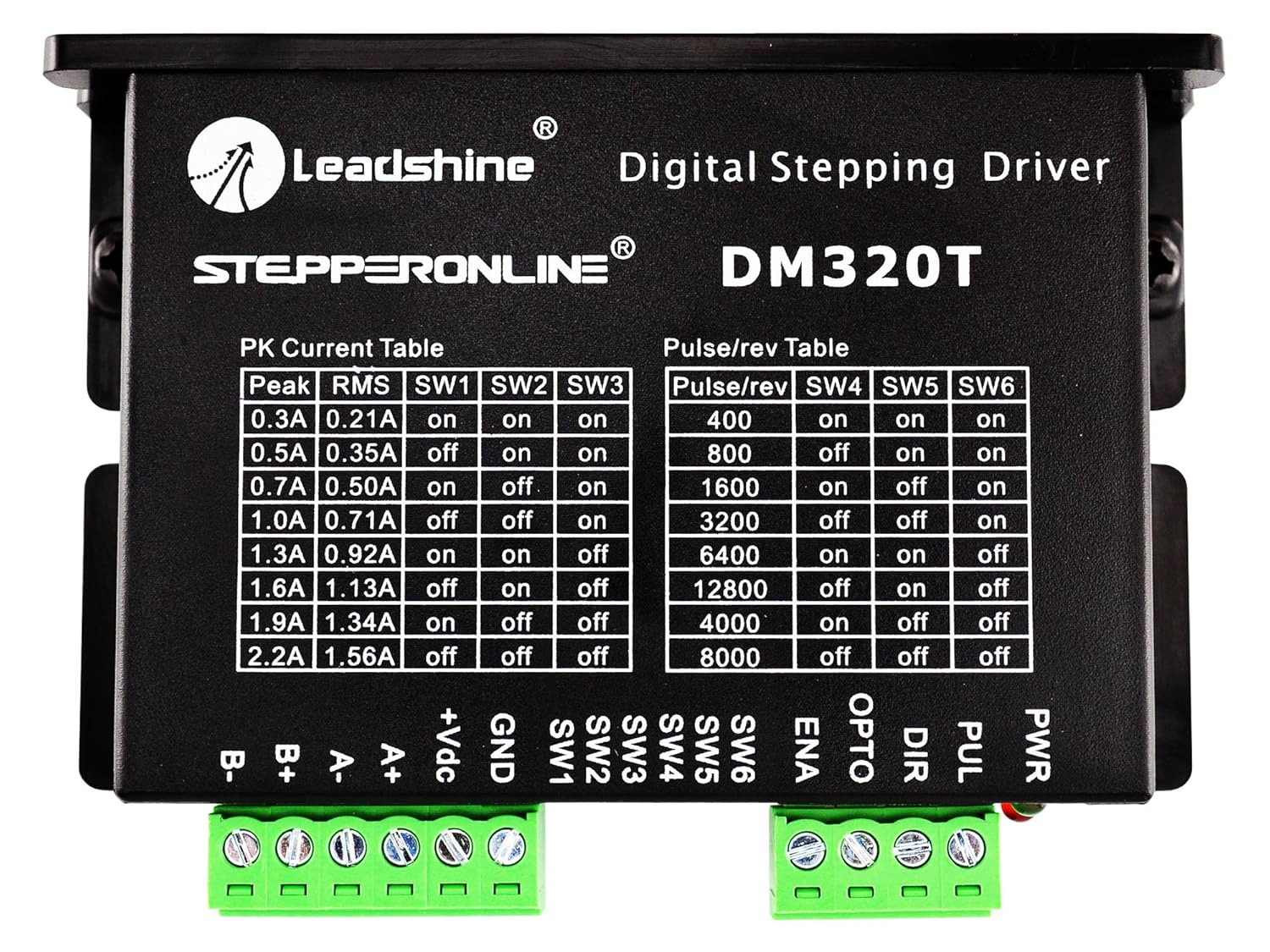 Digital Stepper Driver 0.32.2A 1030VDC 1/64 Microstep