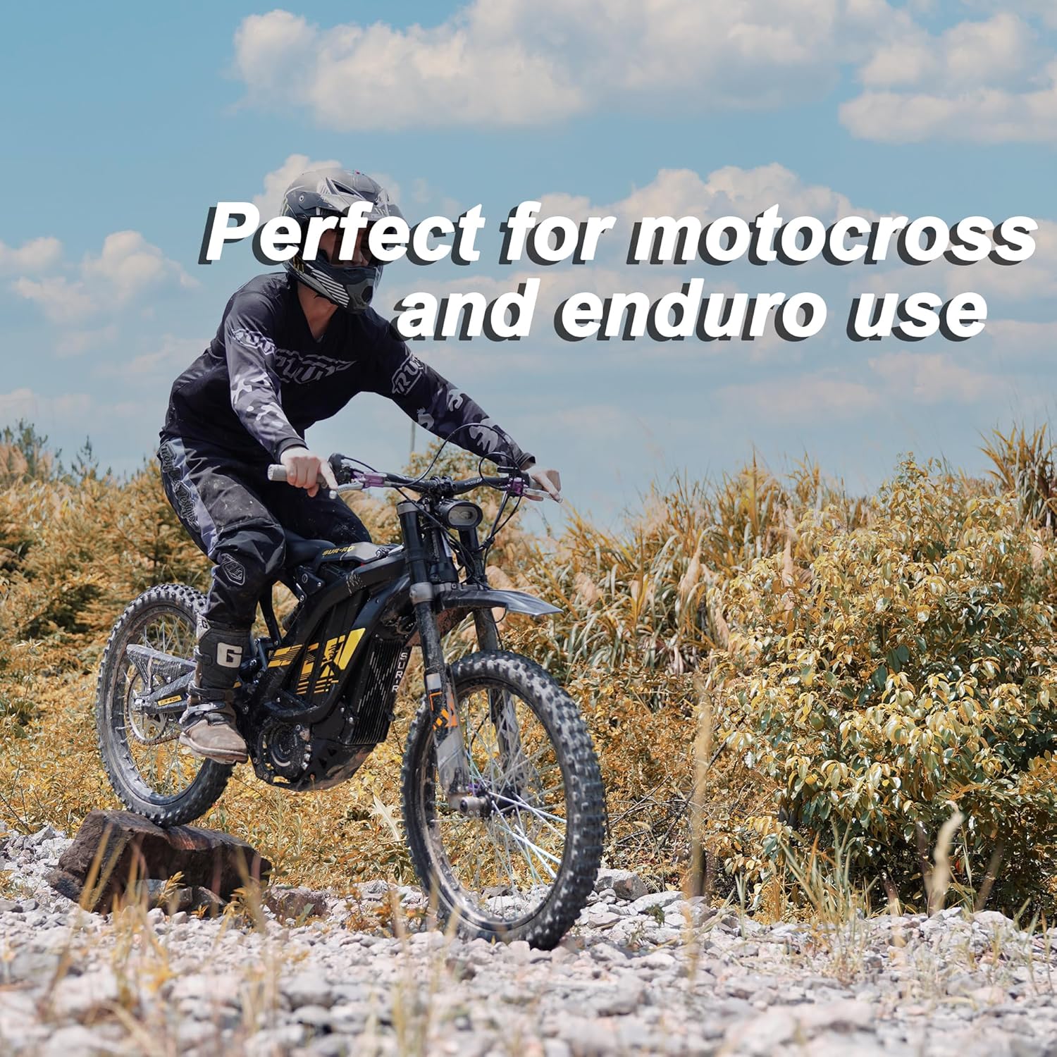 RUTU Inner Tube 2 Pack for Sur Ron,70/100-19 2.25/2.50-19 Electric Dirt Bike Tubes Heavy Duty 2 mm Reinforced Thickness with Rim Strip Copper Dust Caps for Surron Light Bee Talaria