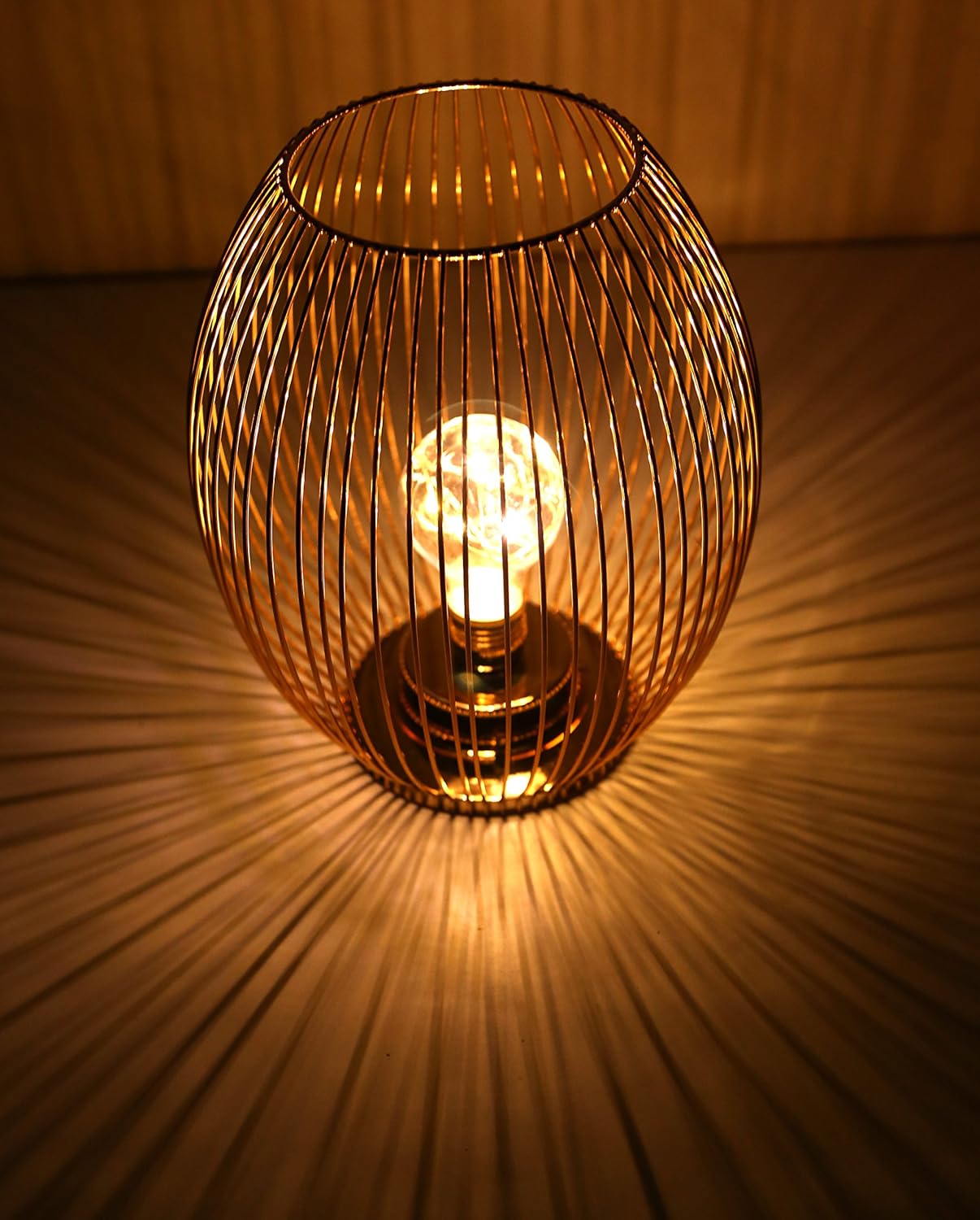 Wire Mesh Electronics Lantern Sphere Metal Lamp Mood Light Garden Size: (H:23,W:19) cm