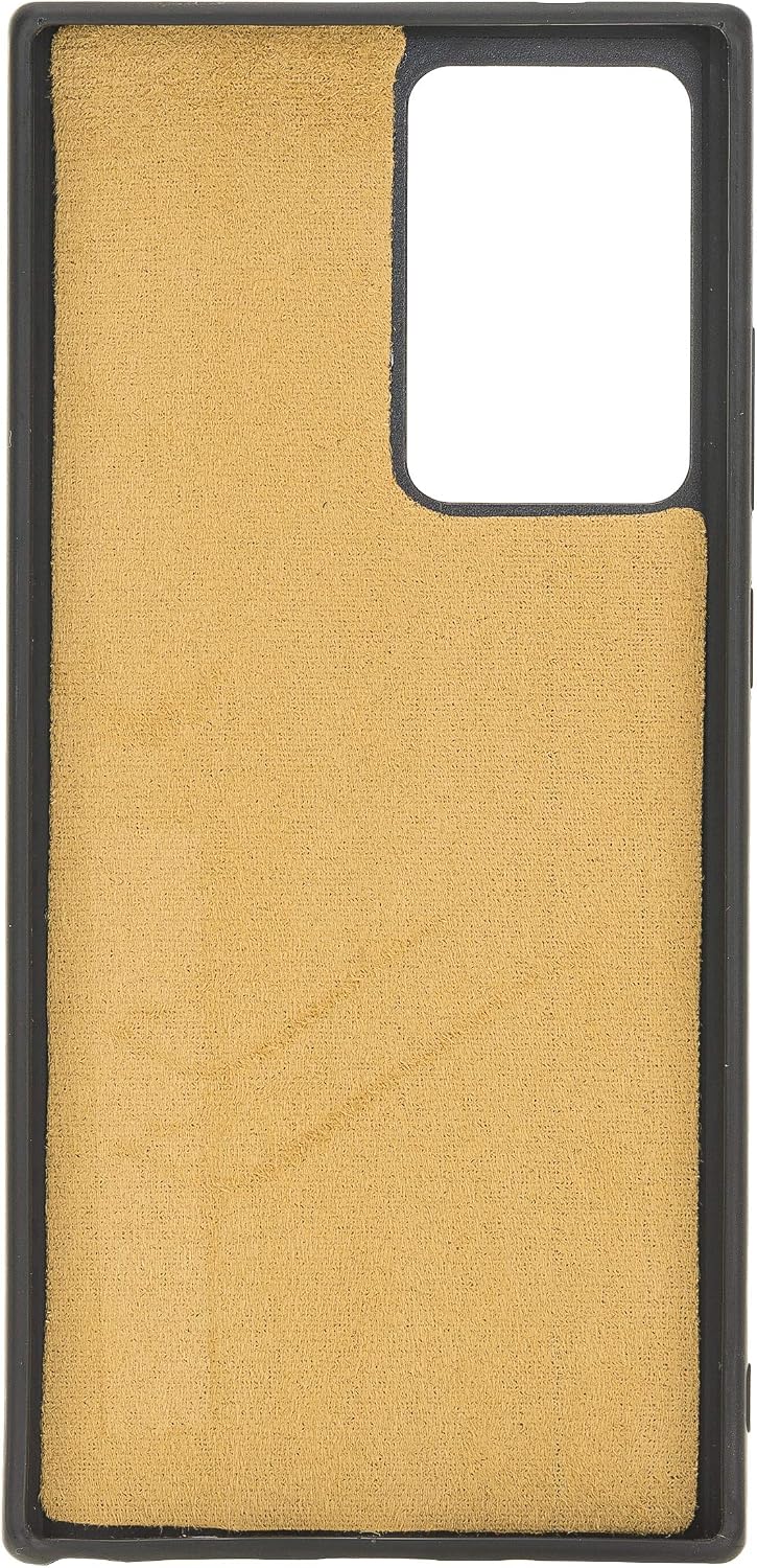 Amazon Crazy 🔥 Deals Leather Detachable Wallet Case Compatible with Galaxy Note 20 Ultra (6.9), RFID Protection Magnetic Detachable Cover Credit Card Holder & Cash Slot with Kickstand for Men and Women (Lemon Yellow)