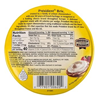Wee Brie Cheese Wedges 4.9 oz