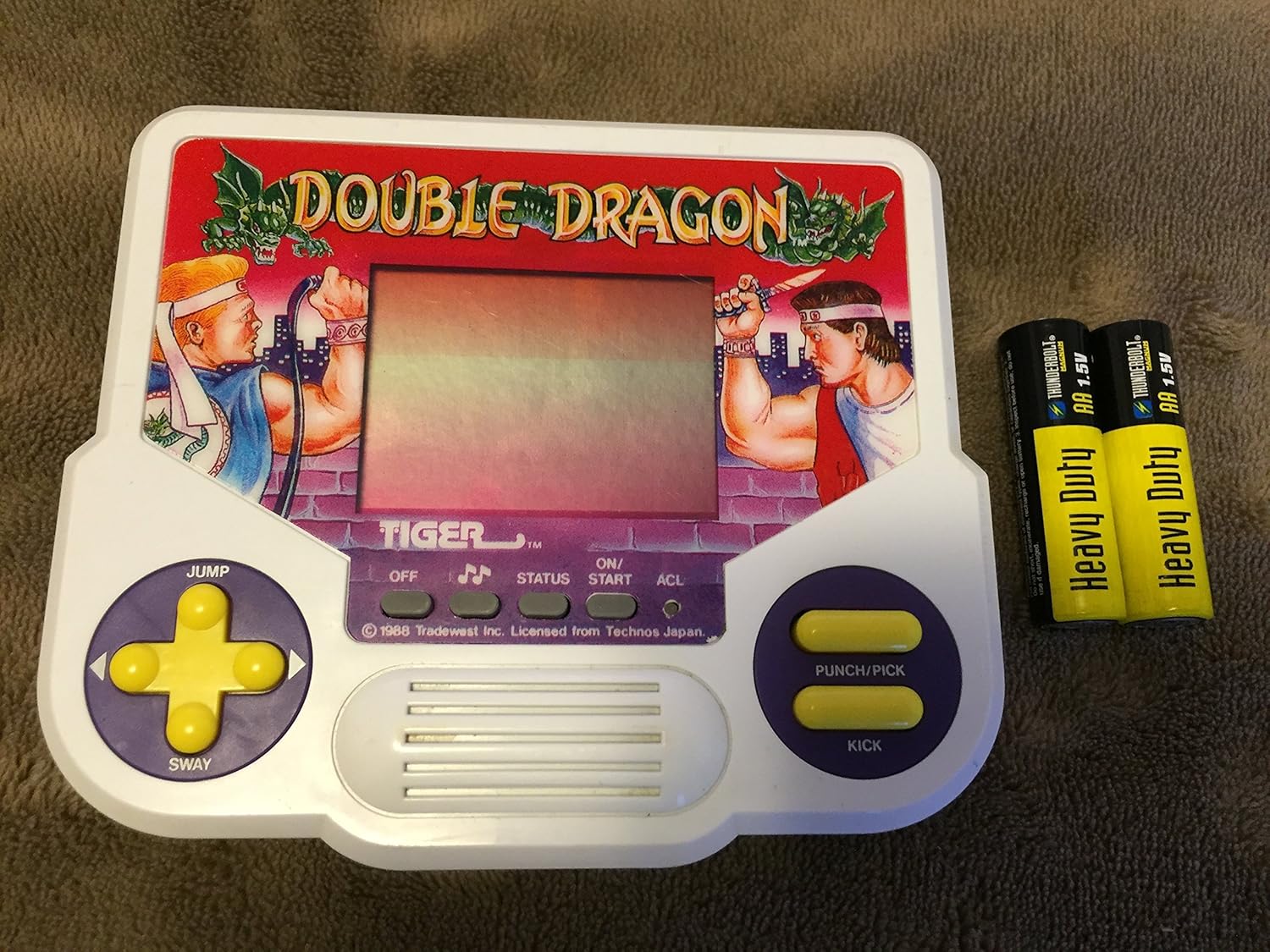 Double Dragon Electronic LCD Video Game