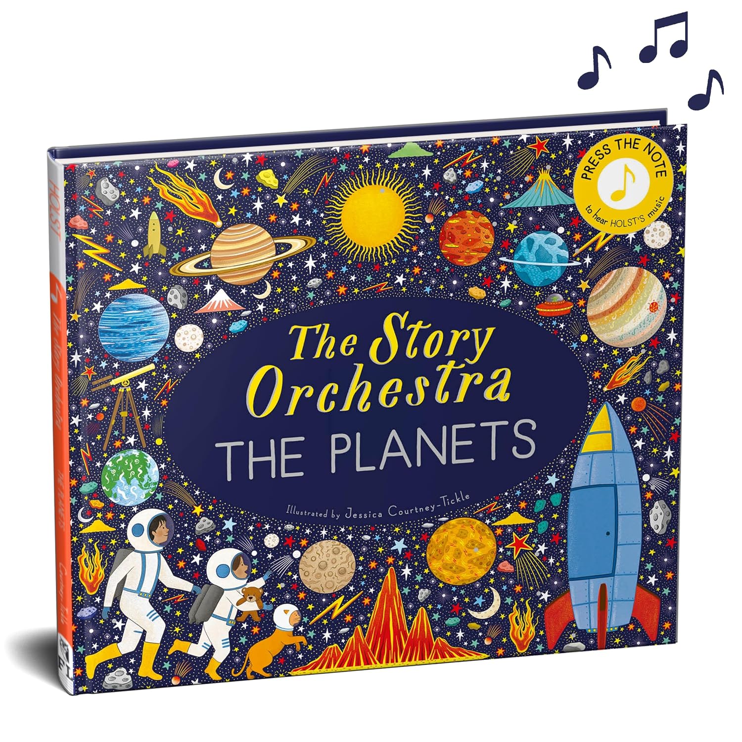 The Story Orchestra: The Planets: Press the note to hear Holst's music