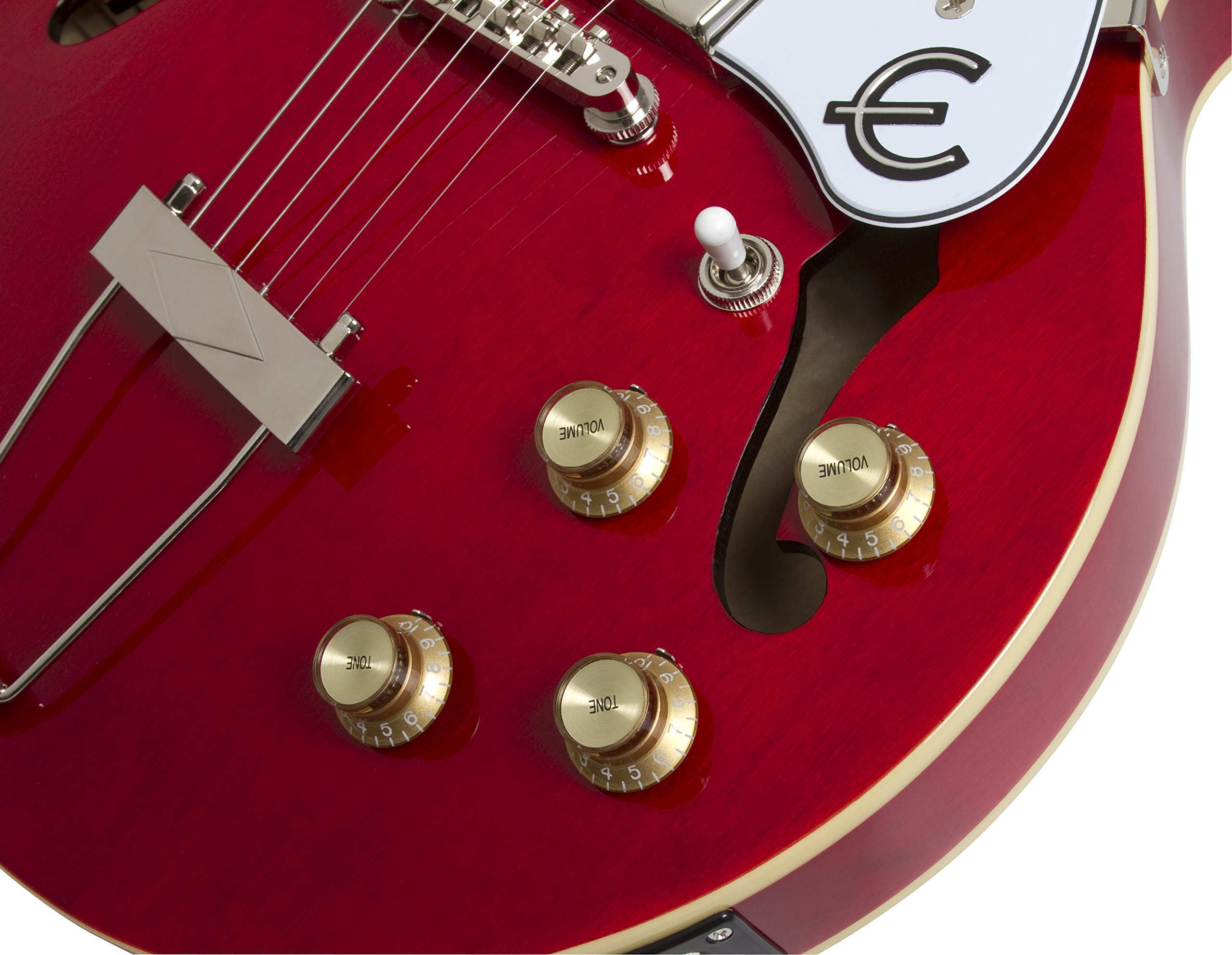 Epiphone Guitarra Elétrica Casino Coupe Thin Line Oca, Vermelho