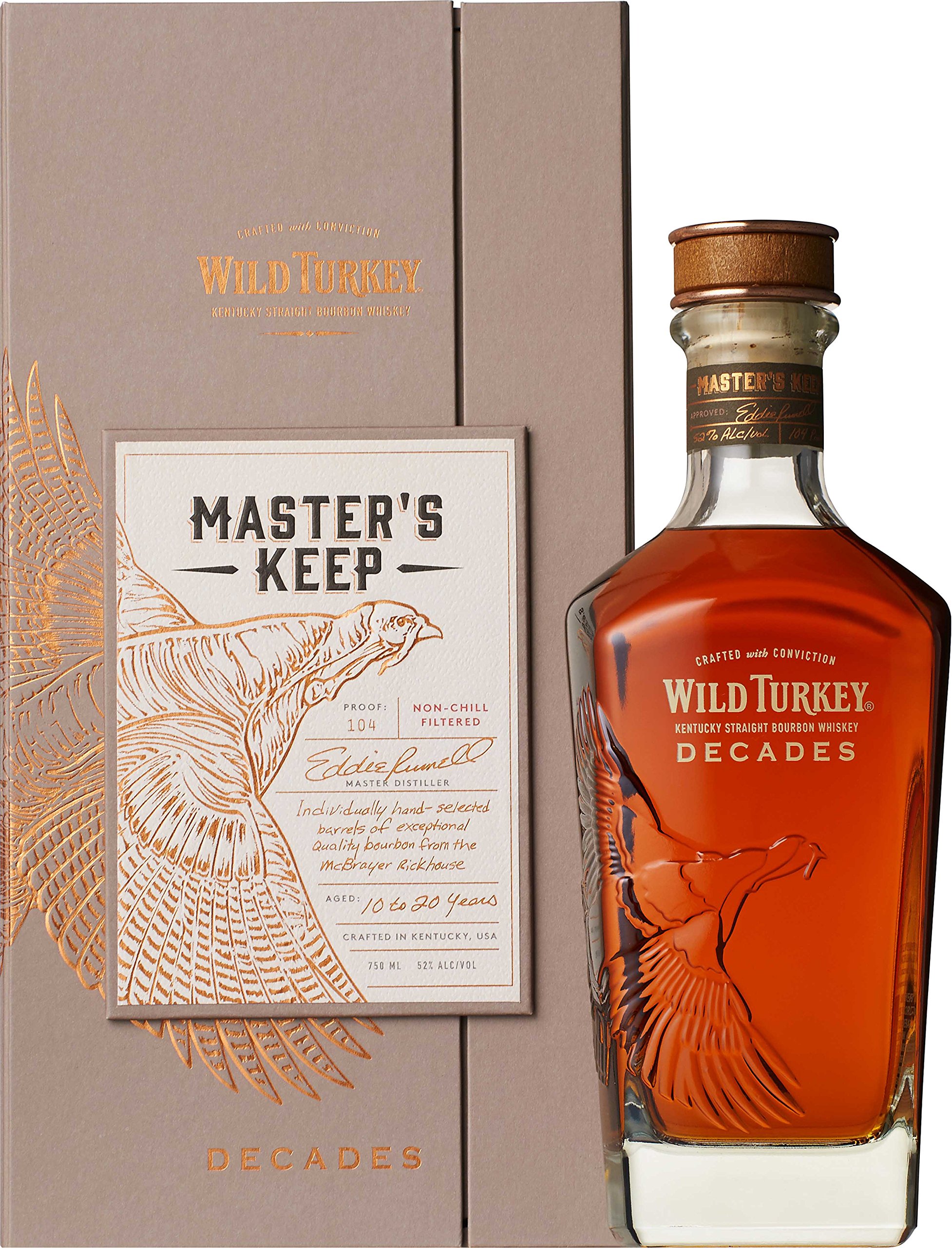 Amazon.co.jp: Bourbon Whiskey Wild Turkey Masters Keep Decade 