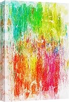 Vista 27 de wall26 Lienzo impreso para pared, pintura oscura, paisaje de trazos de paisaje de trazos abstractos de formas ilustraciones, arte moderno