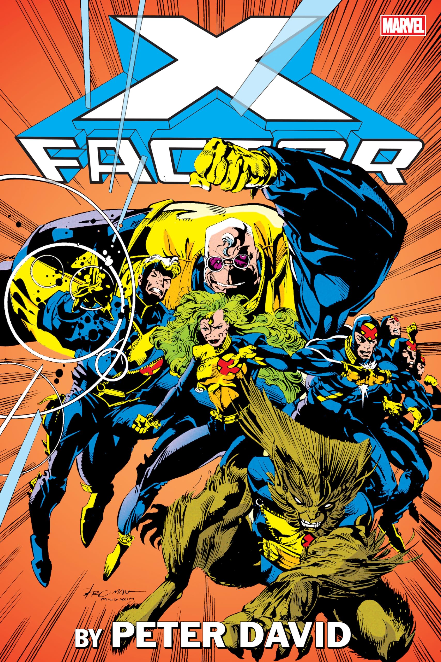 X-Factor By Peter David Omnibus Volume 1 Larry Stroman Cover HC