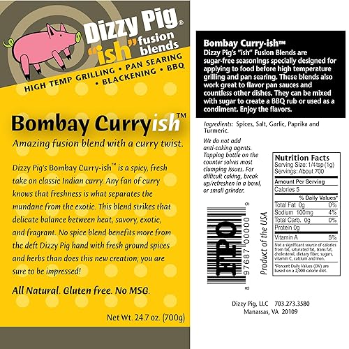 Miniatura 7 de Dizzy Pig Barbecue Company ish Fusion - Condimento mediterráneo-ish griego e italiano (coctelera de 8 onzas)