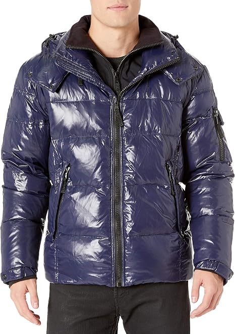 Downhill Quilted Down Puffer Coat 