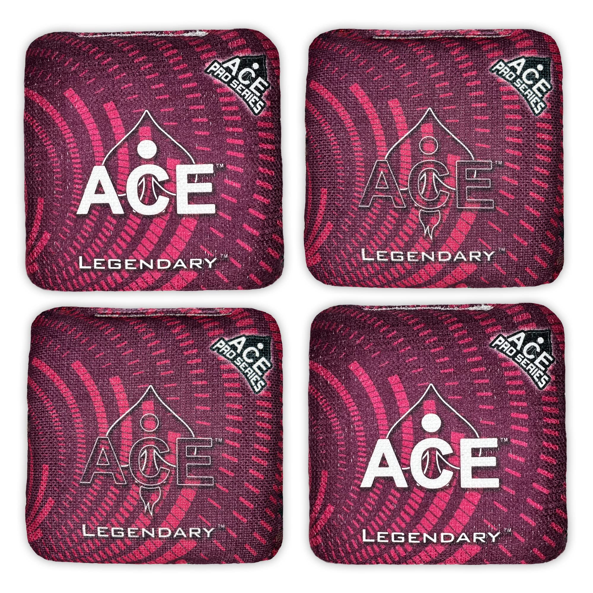 Legendary – ACE Professional Cornhole Bags – Doppelseitiger Slick Stick für alle Wetterbedingungen – ACE Pro zugelassene Serie