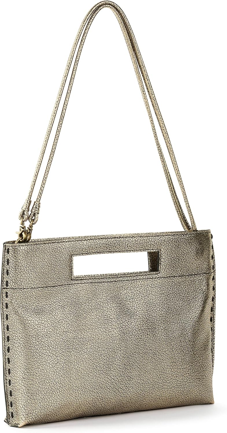 The Sak Linden Convertible Crossbody Bag in Crochet, Adjustable Multi Use Strap