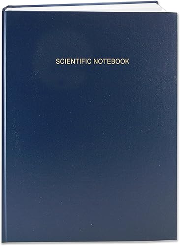 Miniatura 8 de BookFactory Green Scientific Notebook - 96 Pages (.25" Ruled Format), 8" x 10", Green Cover, Smyth Sewn Hardbound (LIRPE-096-SLR-A-LGT21)